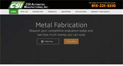 Desktop Screenshot of cgiautomatedmanufacturing.com